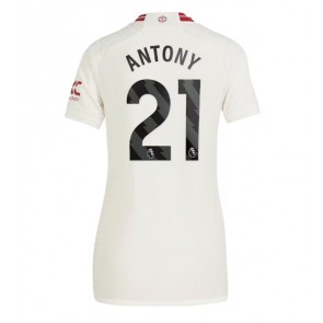 Manchester United Antony #21 Tredjetröja Dam 2023-24 Kortärmad